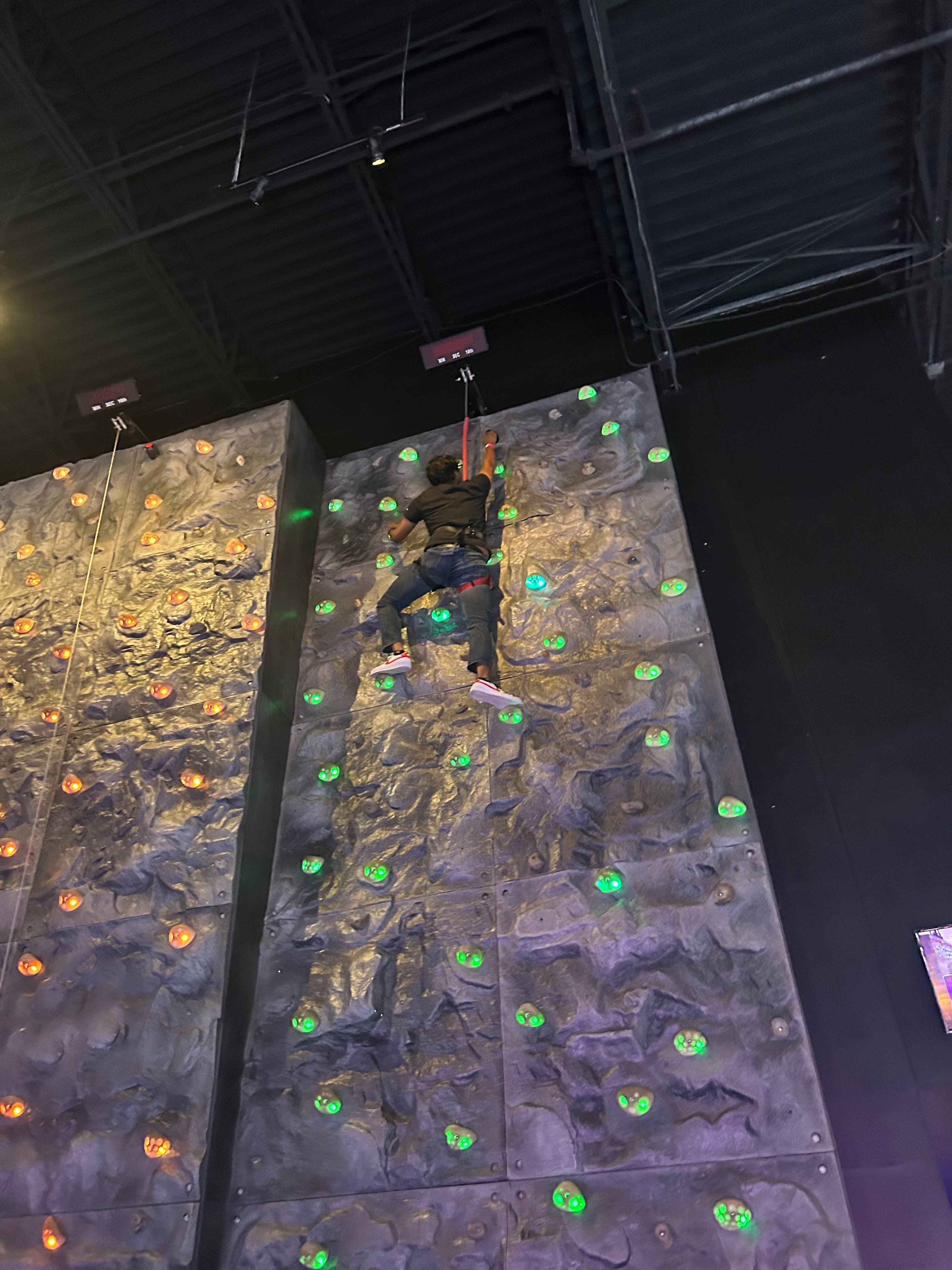 Rock climbing