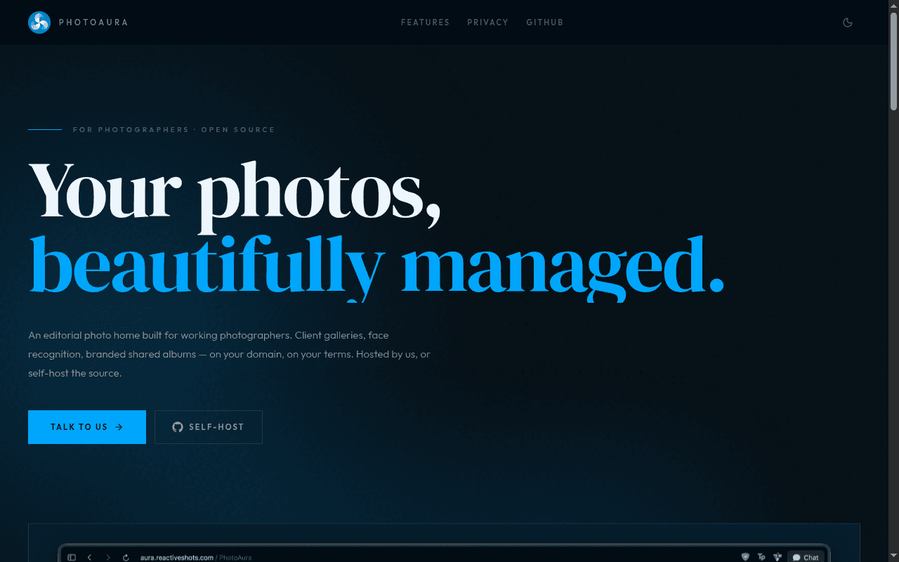 PhotoAura screenshot